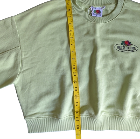 ZARA x Fruit of the Loom Crop Sweatshirt - Picture 4 of 6